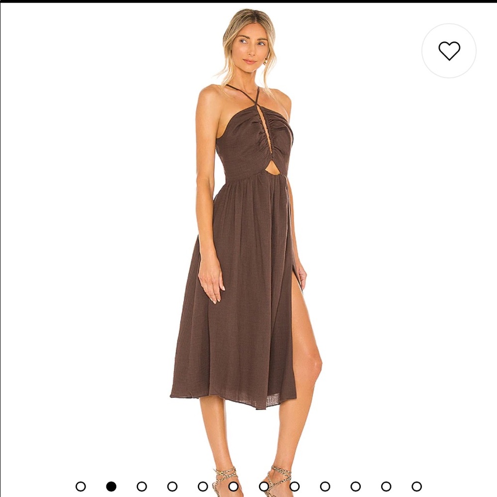 LPA Adalia Dress in Brown